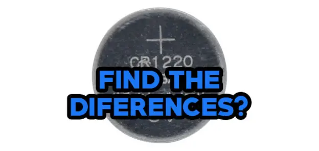 CR1220 vs CR1225