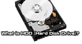 What is a hard disk drive?
