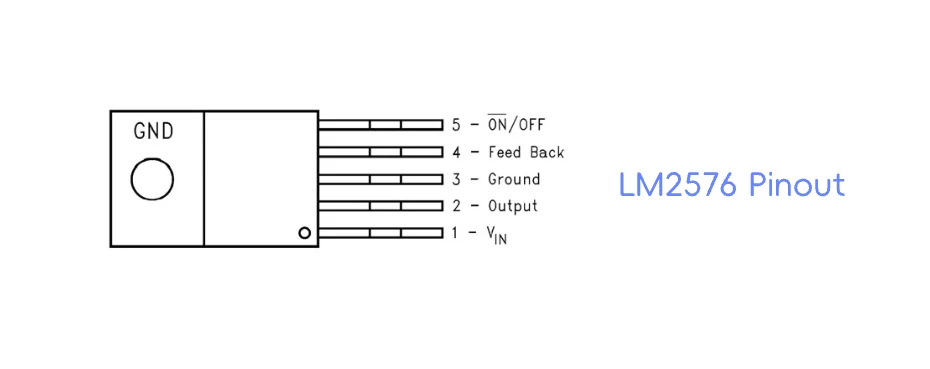 LM2596 Pinout