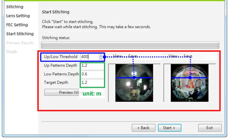 The Fisheye Correction Tool allows for real-time adjustments and immediate preview