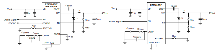 RT6362 Simplified Application Circuit