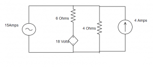 Mesh Analysis To Find Voltage
