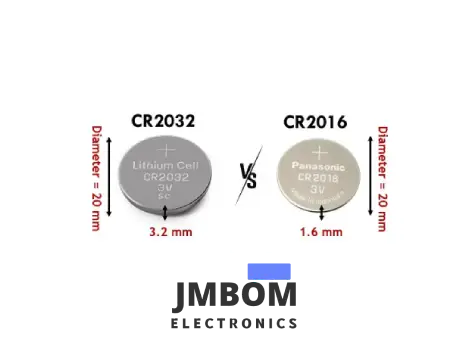 CR2016 vs. CR2032