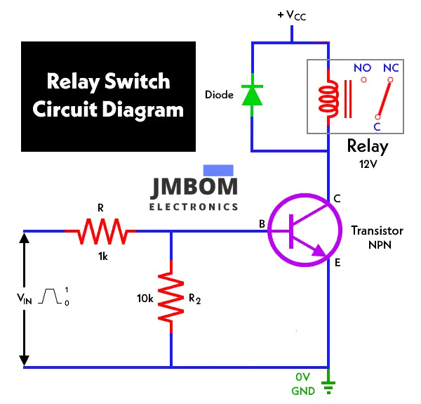 Relay as a Switch