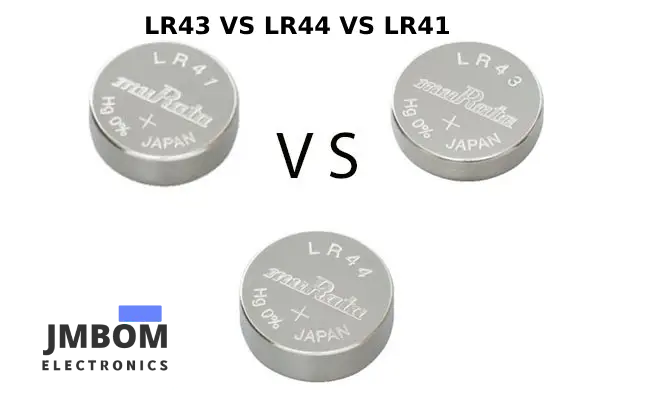 LR43 VS LR44 VS LR41