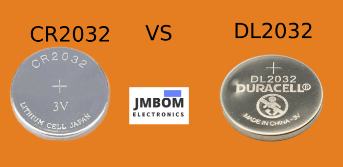 DL2032 vs CR2032