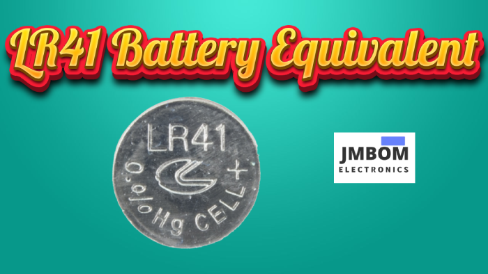 LR41 Battery Equivalen