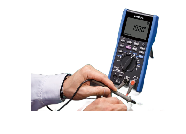 Resistance in a circuit can be measured with a digital multimeter