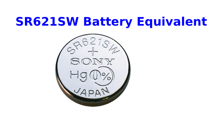 SR621SW Battery Equivalent