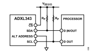 I2C Connection Diagram (Address 0x53)