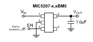 Figure 2 Low-Noise Fixed Voltage Application