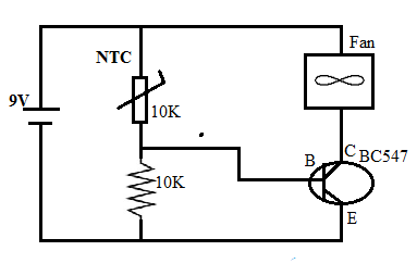 Fan Controller using NTC Thermistor
